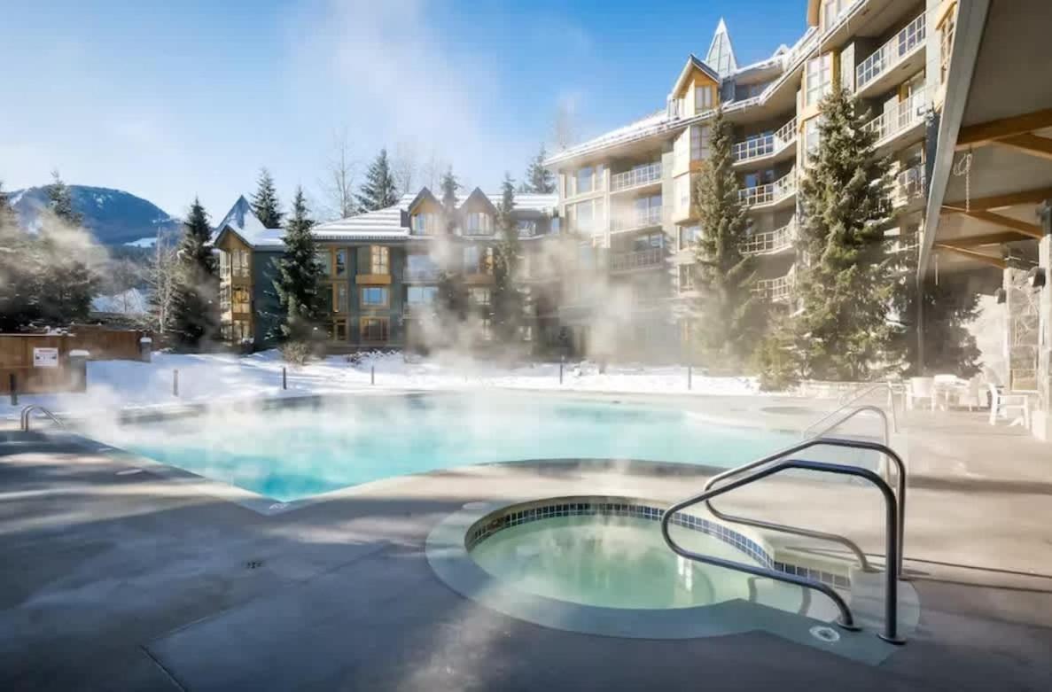 Renovated 1Bed-1Bath In Village With Pool, Hot Tub, And Sauna Уистлер Экстерьер фото